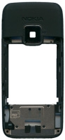 Nokia E65 Coverramme - Sort